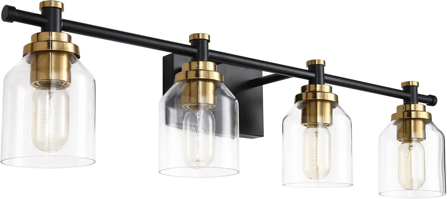 Vintage Vanity Light Over Mirror for Chic Bathroom Decor