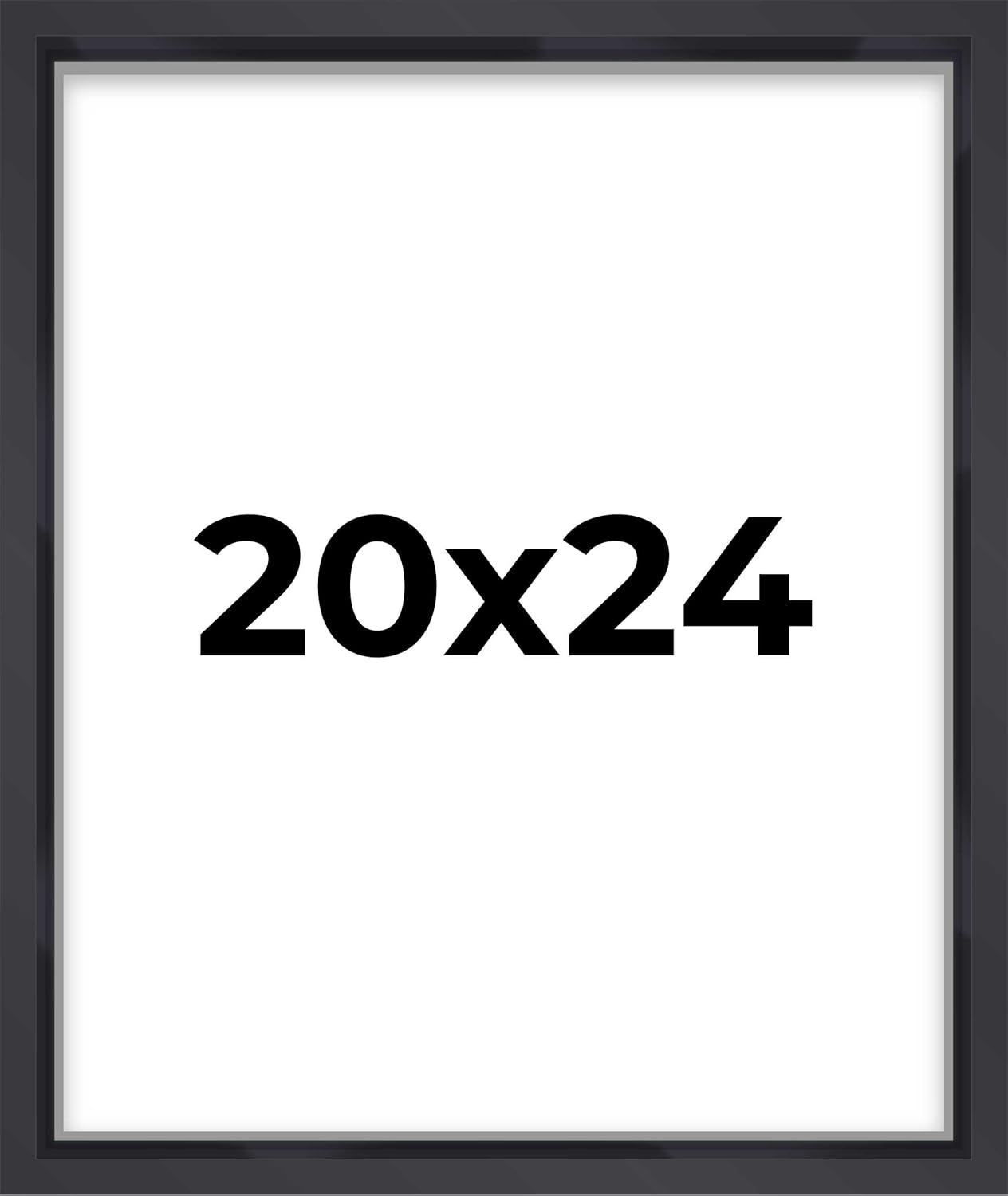 20x24 Shadow Box Frame in Black for Elegant Home Display