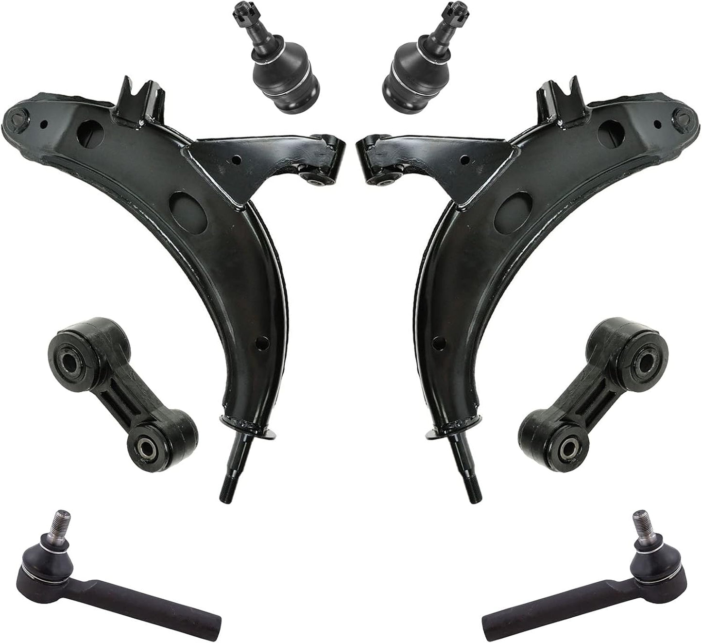 TRQ Front Steering & Suspension Kit for Subaru Vehicles