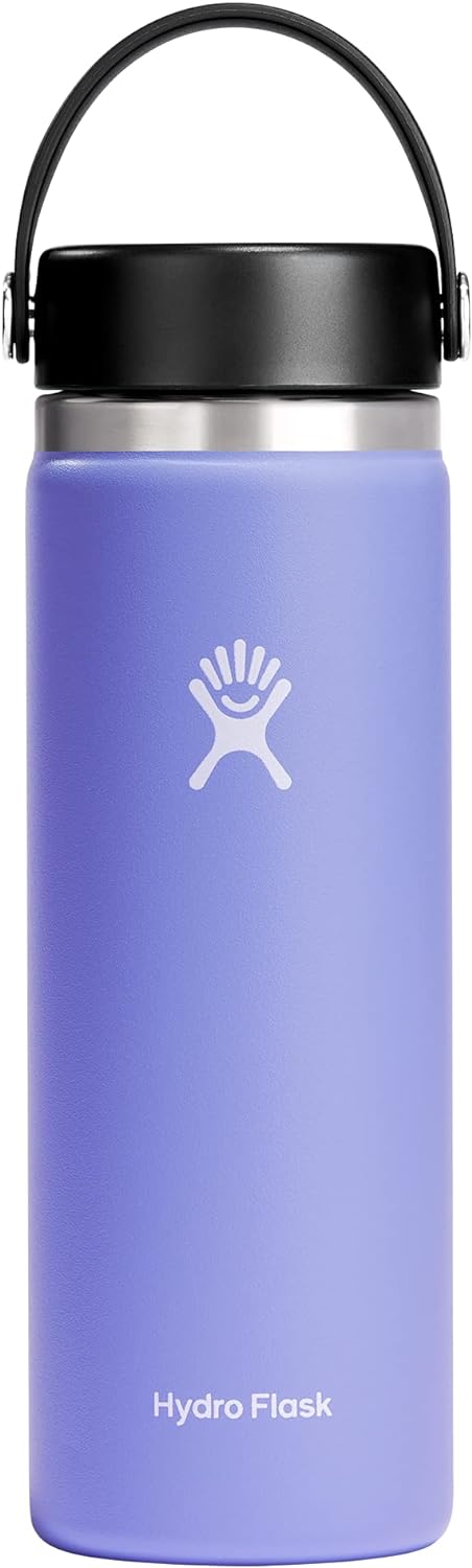 Hydro Flask 20 Oz Wide Flex Cap Lupine - Insulated Water Bottle