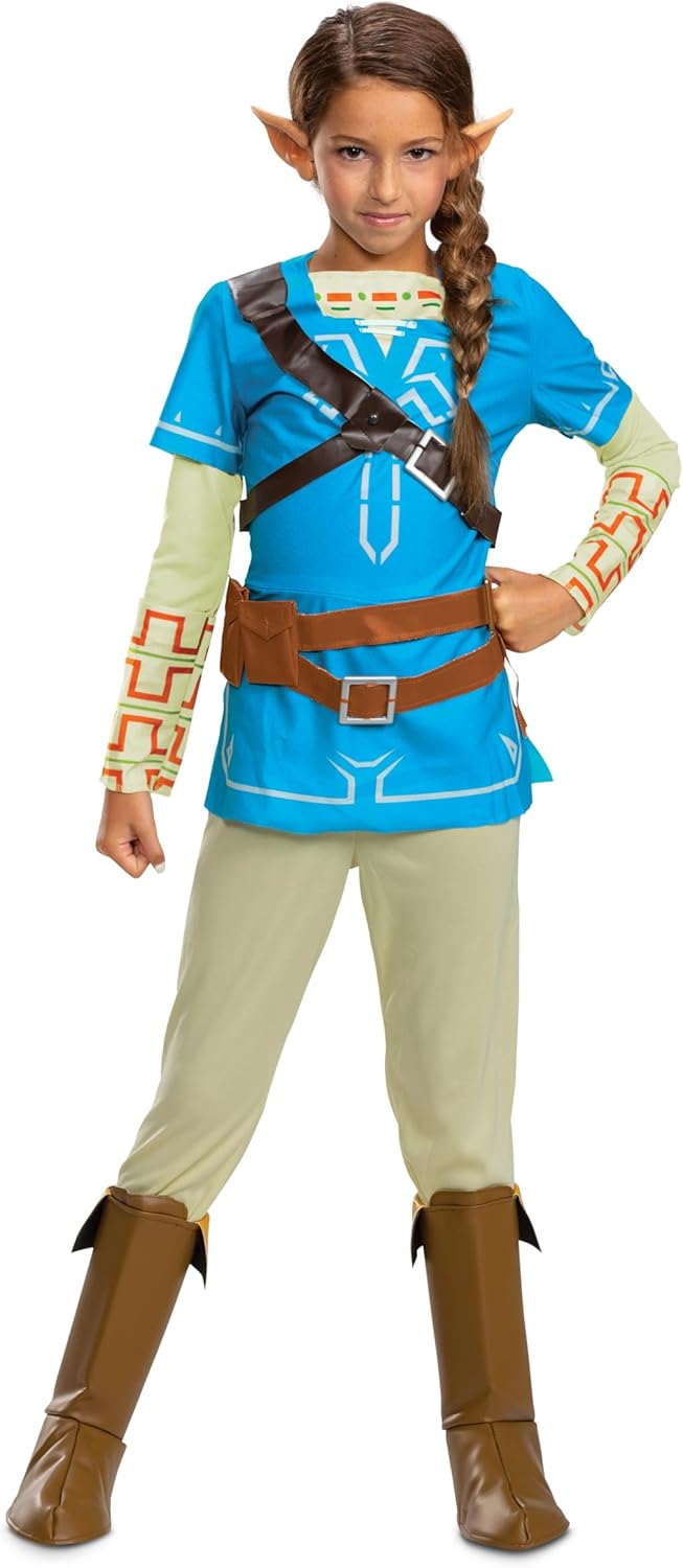 Deluxe Legend of Zelda Link Costume for Kids - Breath of the Wild