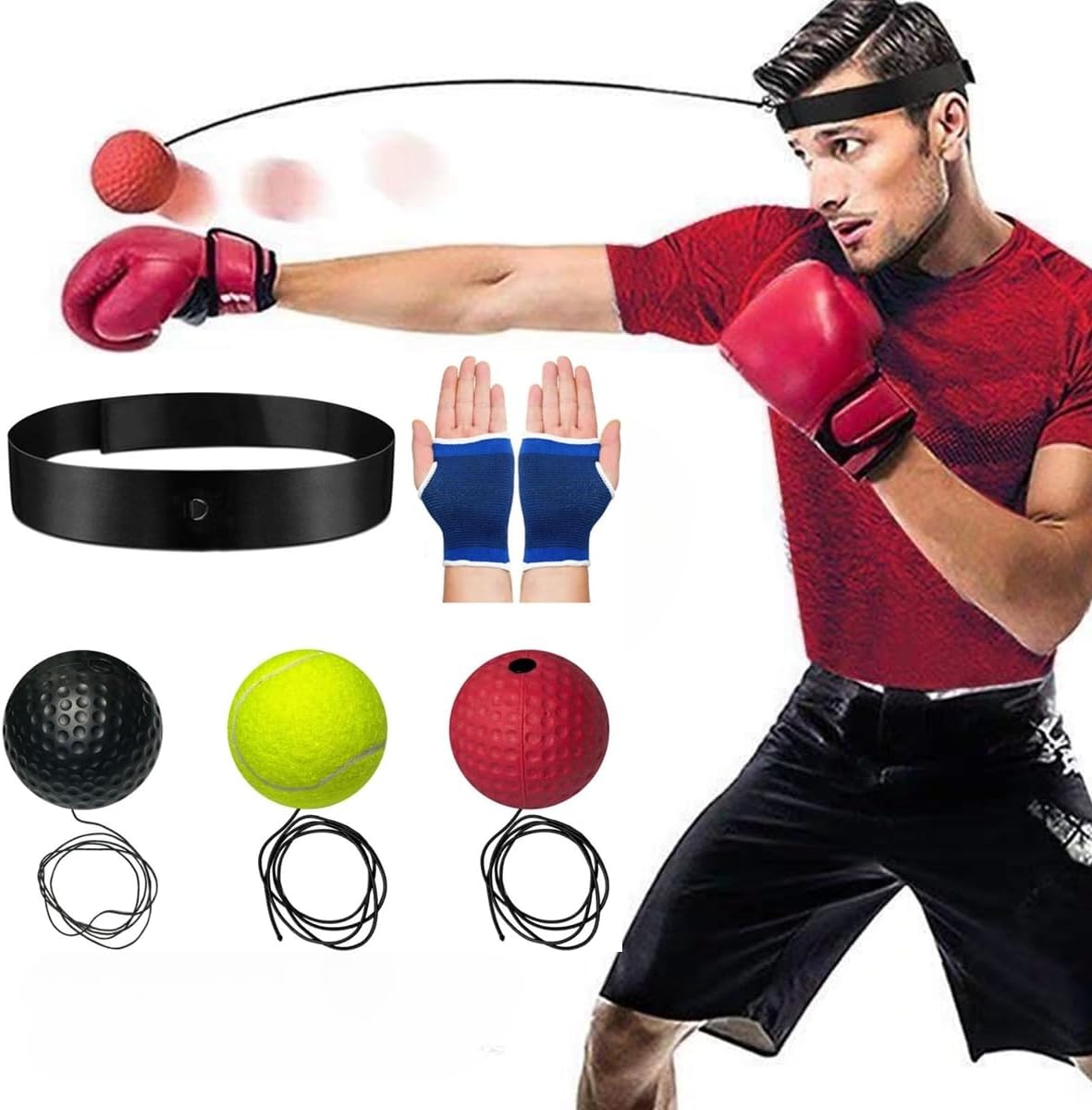 Addictive Boxing Reflex Game Set - Improve Punching Skills!