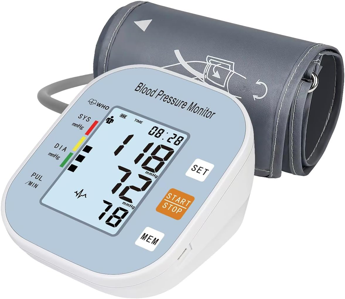 Easy Read Blood Pressure Monitor for Home Use