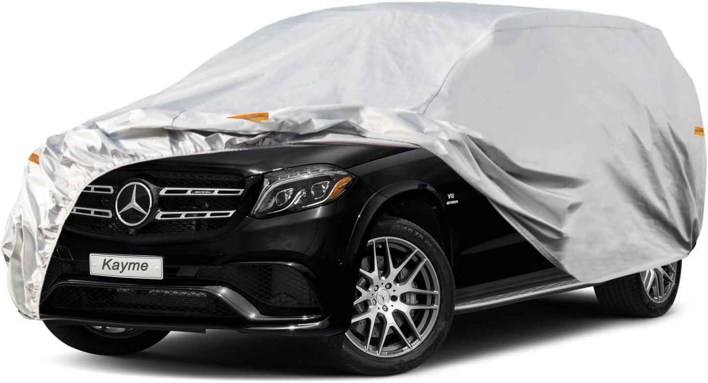 Kayme 6 Layers SUV Car Cover for All Weather Protection