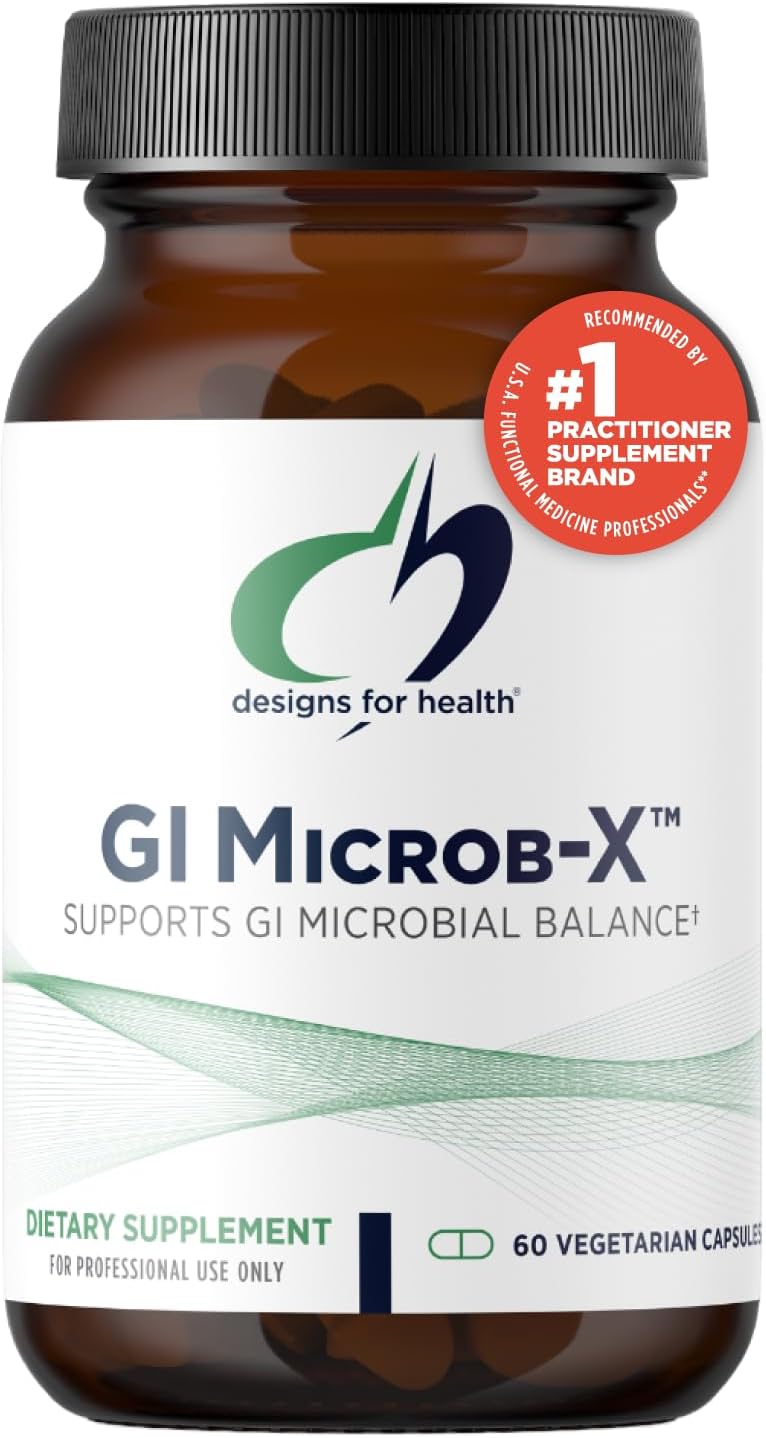 GI Microb-X Botanical Gut Support Supplement for Digestive Health