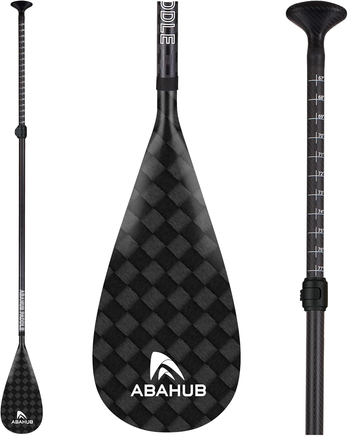 Abahub Carbon Fiber SUP Paddles for Lightweight Performance