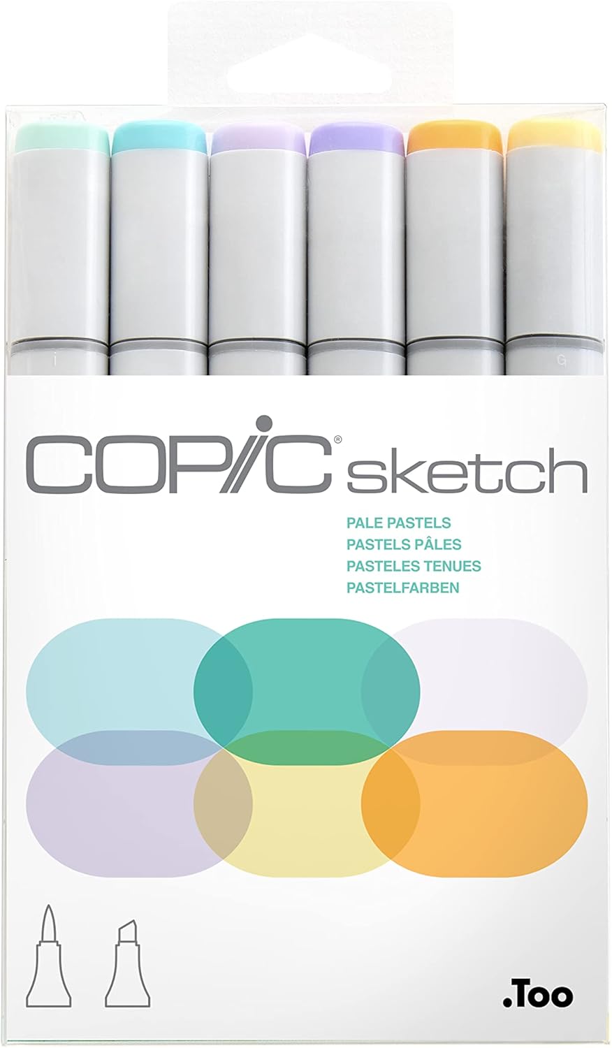 Copic Sketch Alcohol Markers Set for Professional Artists & Creators