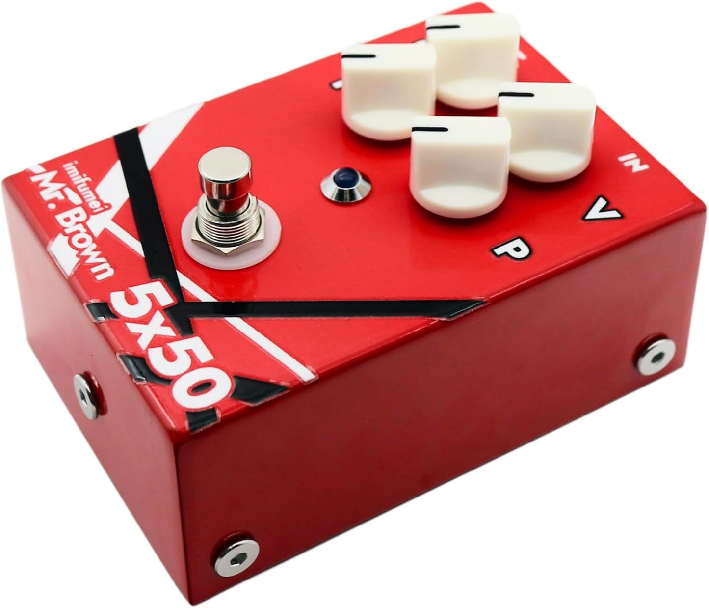 Hand-made Distortion Pedal for Classic High Gain Guitar Sound