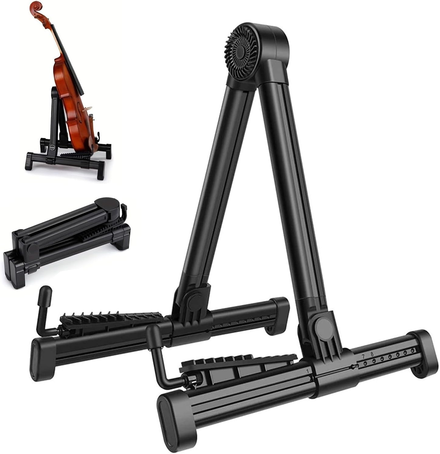 XUANFLY Foldable Guitar Stand - Portable Perfection