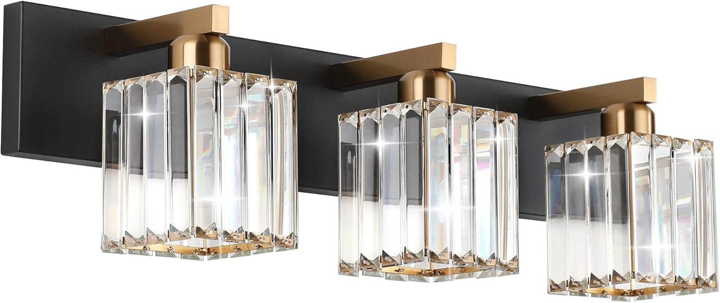 Aipsun Crystal Vanity Light for Modern Bathroom Lighting Needs