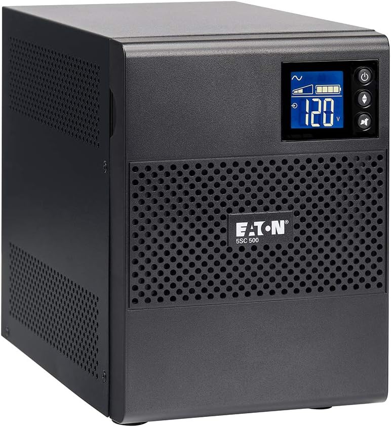 Eaton 5SC500 Pure Sinewave UPS Battery Backup for Workstations