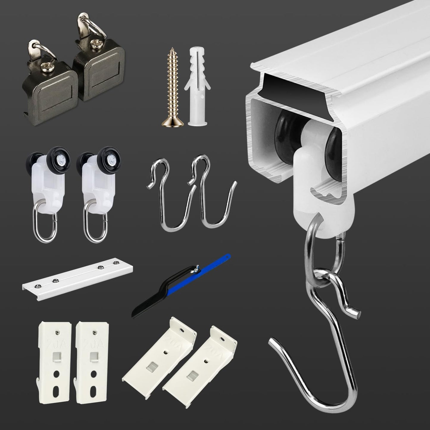ZGP Hospital Curtain Track: Heavy Duty Room Divider