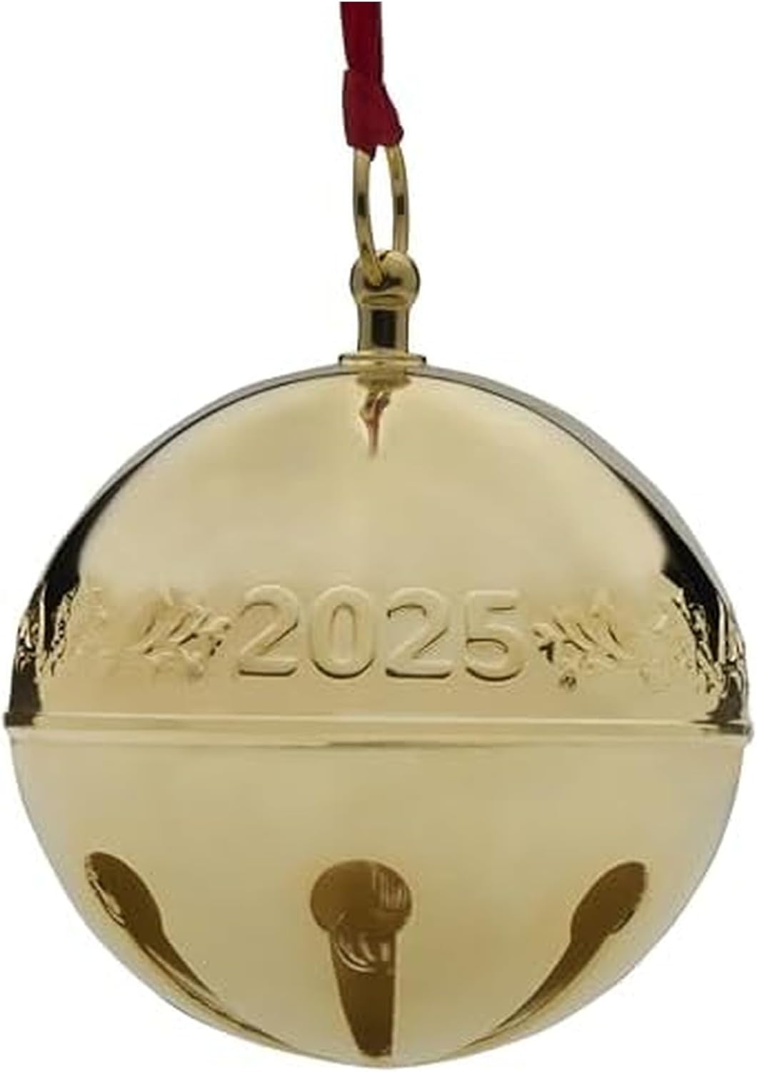 Wallace 2025 Gold Plated Sleigh Bell Ornament for Collectors