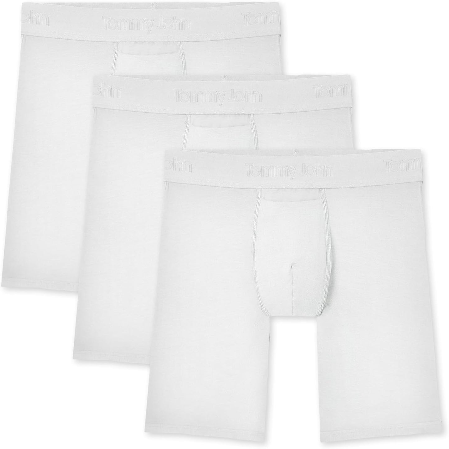 Tommy John Second Skin Boxer Briefs for Men with Quick Draw Fly