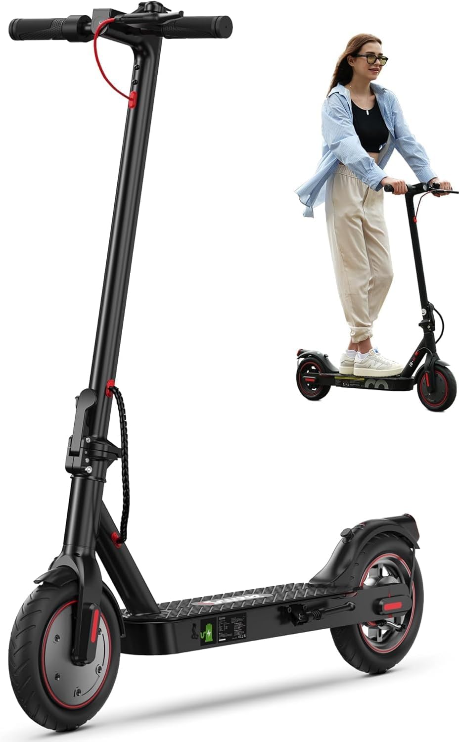 iScooter Electric Scooter for Adults & Teens with Long Range