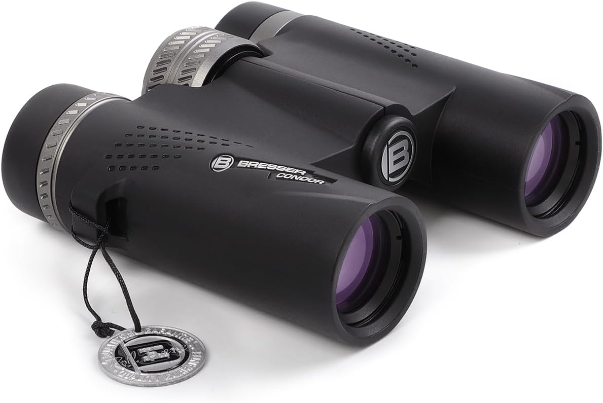High Powered 10x25 Binoculars for Adults by BRESSER - Waterproof