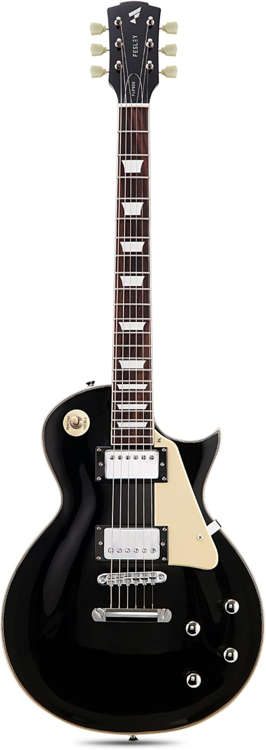 Fesley LP Electric Guitar: Mahogany Body, Humbucker Pickups