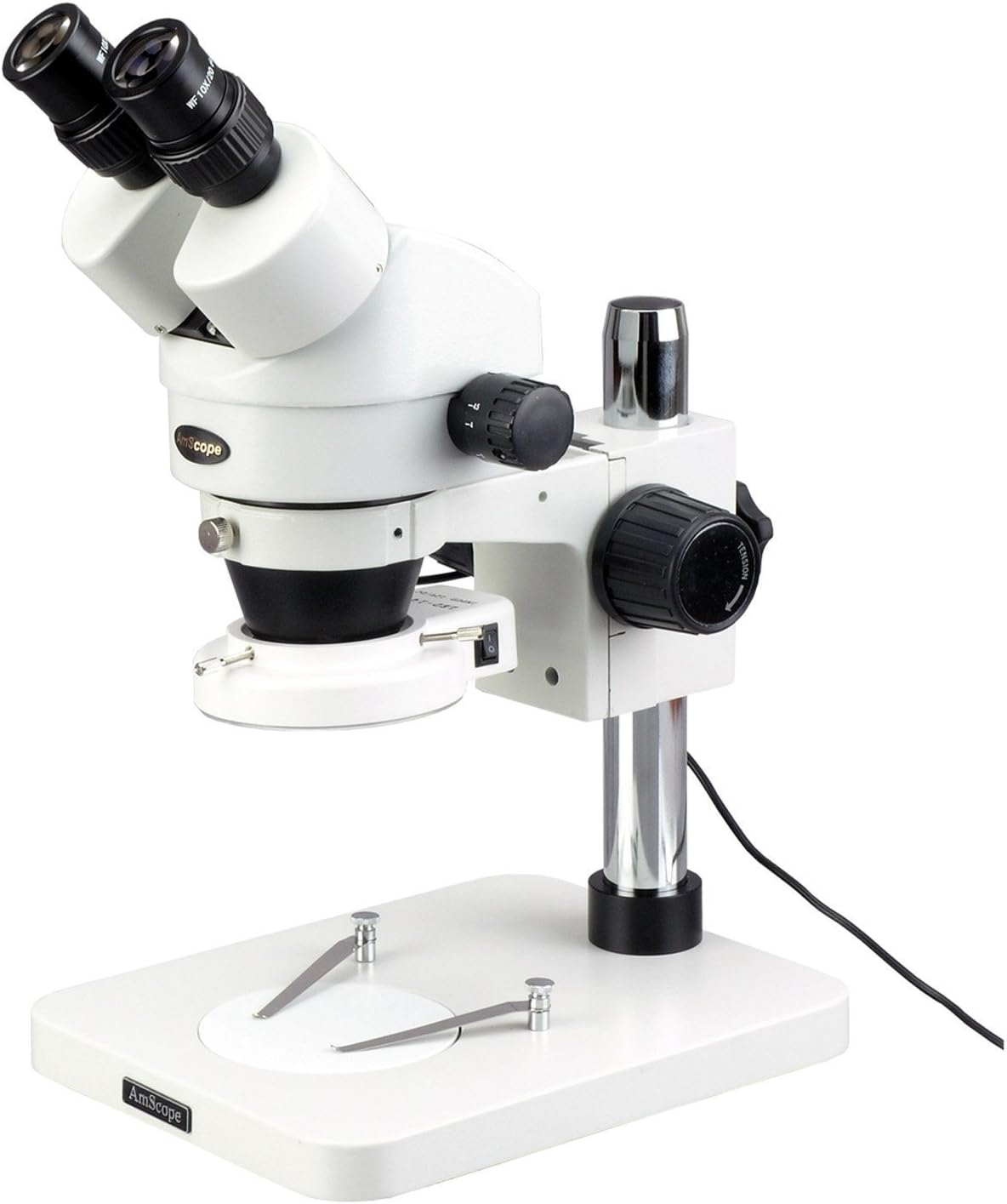 3.5X-90X Inspection Dissecting Zoom Microscope with LED Light