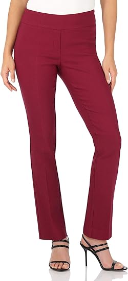 Rekucci Women's Ease Into Comfort Straight Leg Pant Review