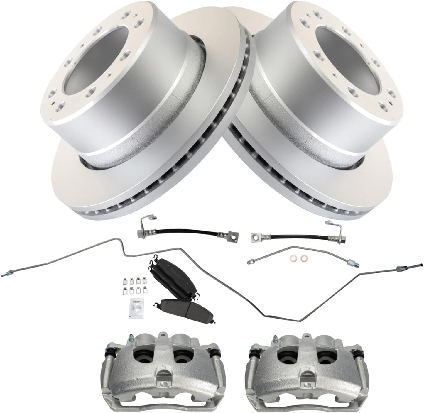 Premium G-Coated Ceramic Brake Pad & Rotor Kit for Dodge Ram