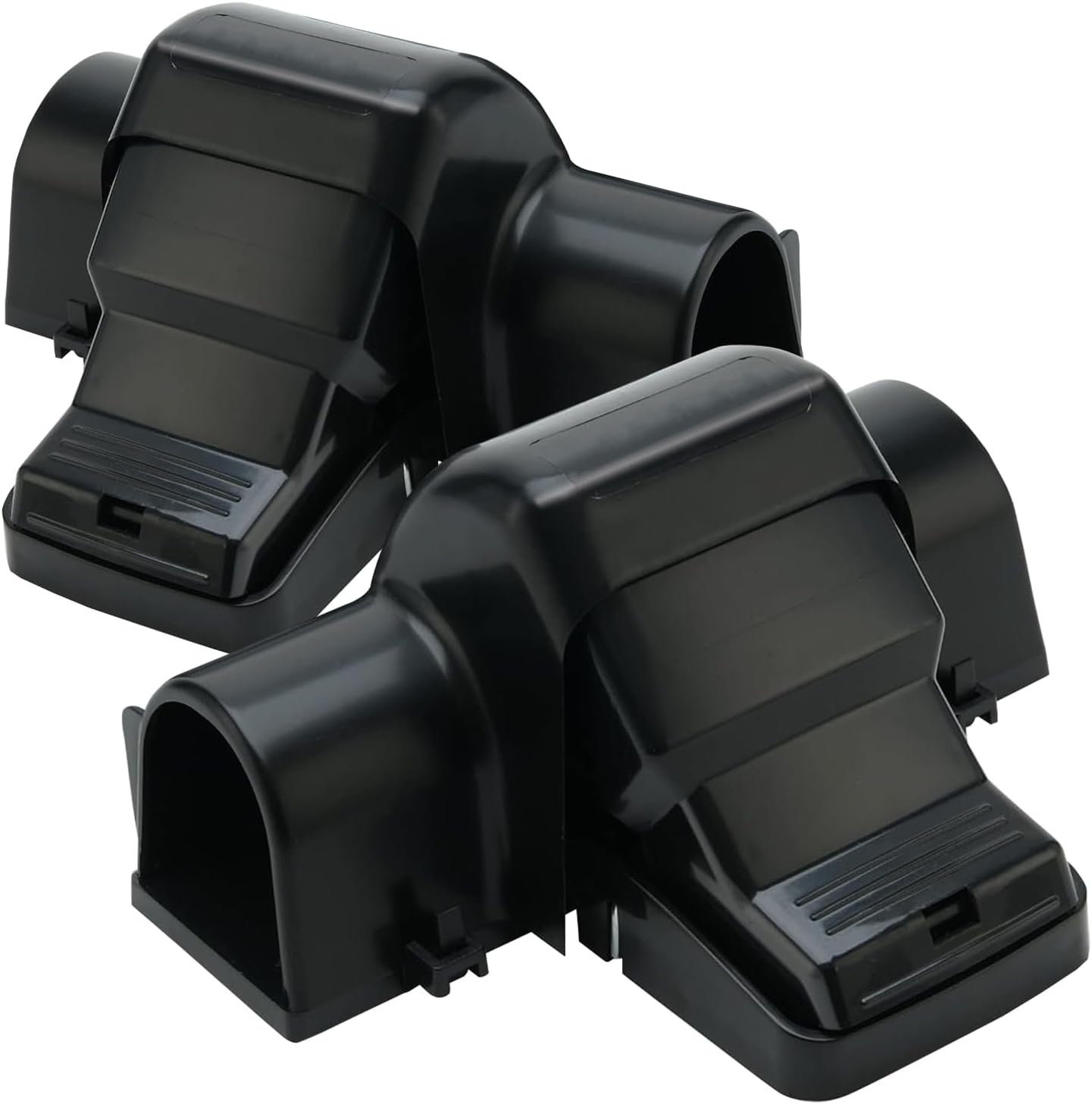 BARLAS Dual Entry Rat Snap Traps - Humane & Safe - 2 Pack
