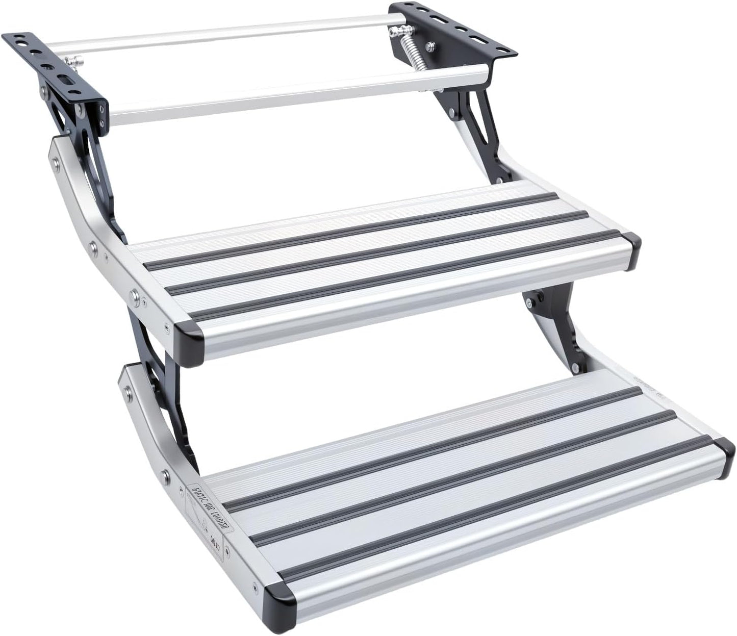 RV Steps, 2-Step Manual Retractable Design for Easy Access