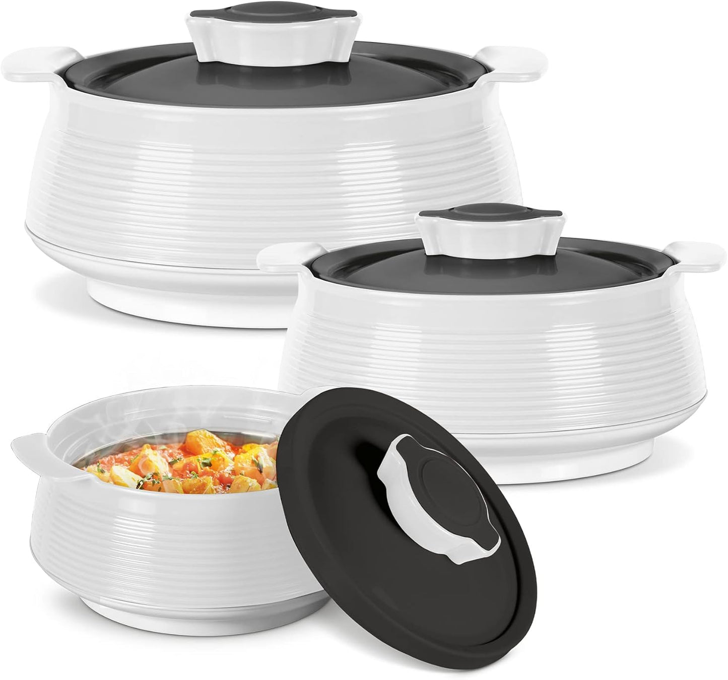 Milton Casserole for Hot Food - Double Walled Insulated Pot