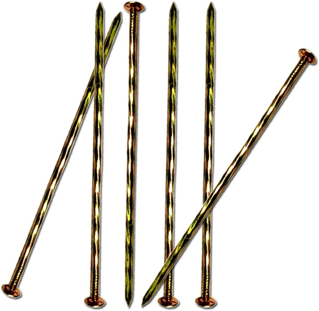 140 Pcs 6-Inch Landscape Stakes for Turf, Edging, and More
