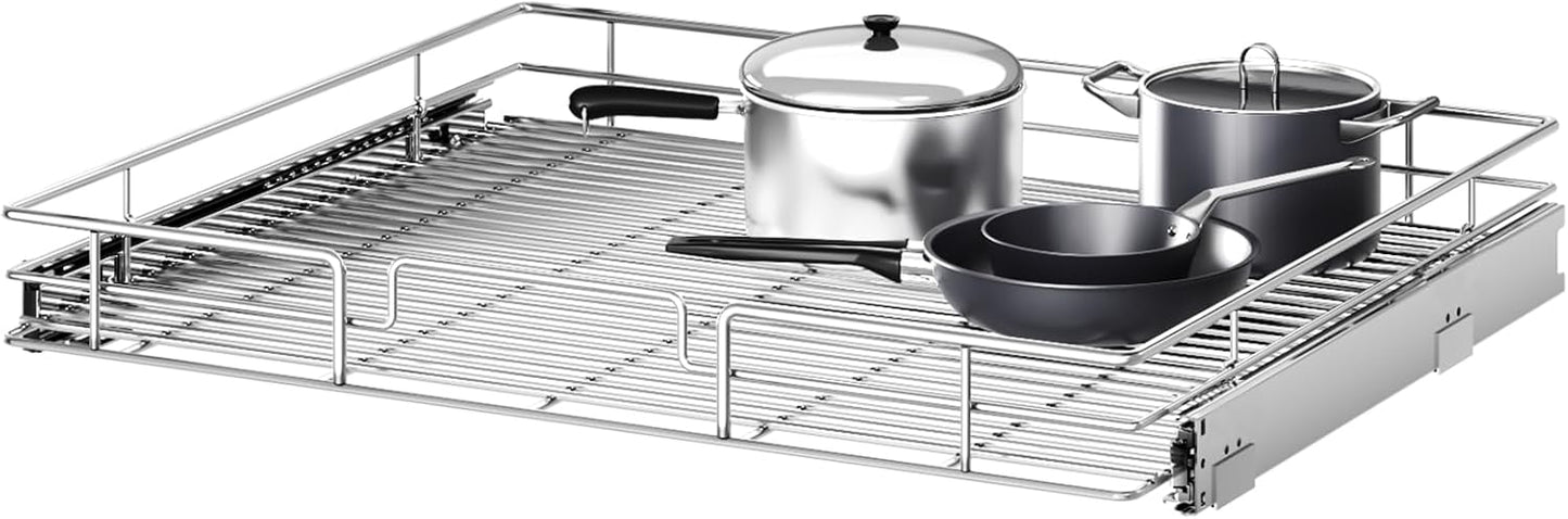 Pull Out Cabinet Organizer for Kitchen and Bathroom Storage