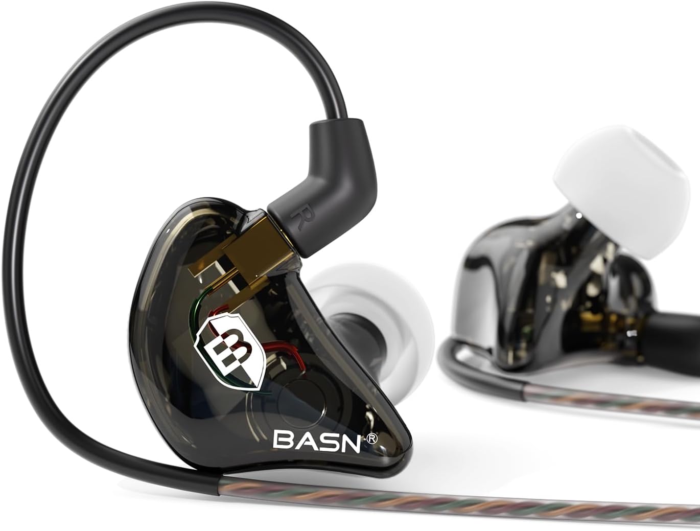 BASN Bsinger PRO in-Ear Monitors with Dual Drivers and Cables