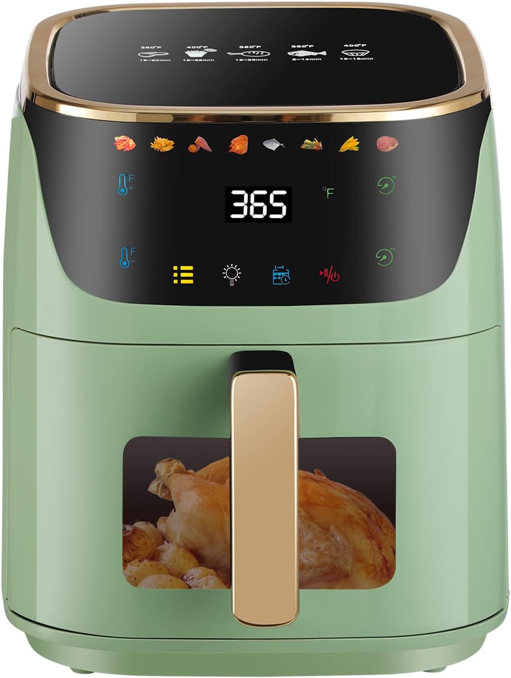 Panana Air Fryer 8QT Large Capacity for Healthy Cooking