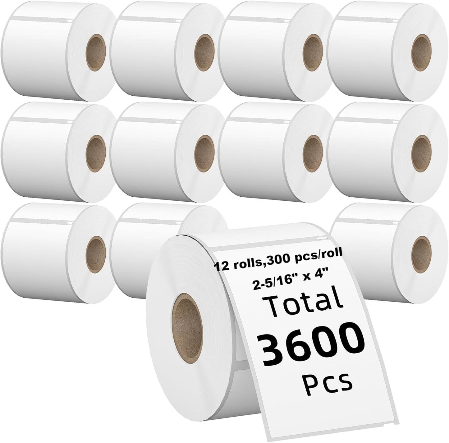 Kingtac Dymo 30256 Labels - 3600 Pcs for Efficient Printing