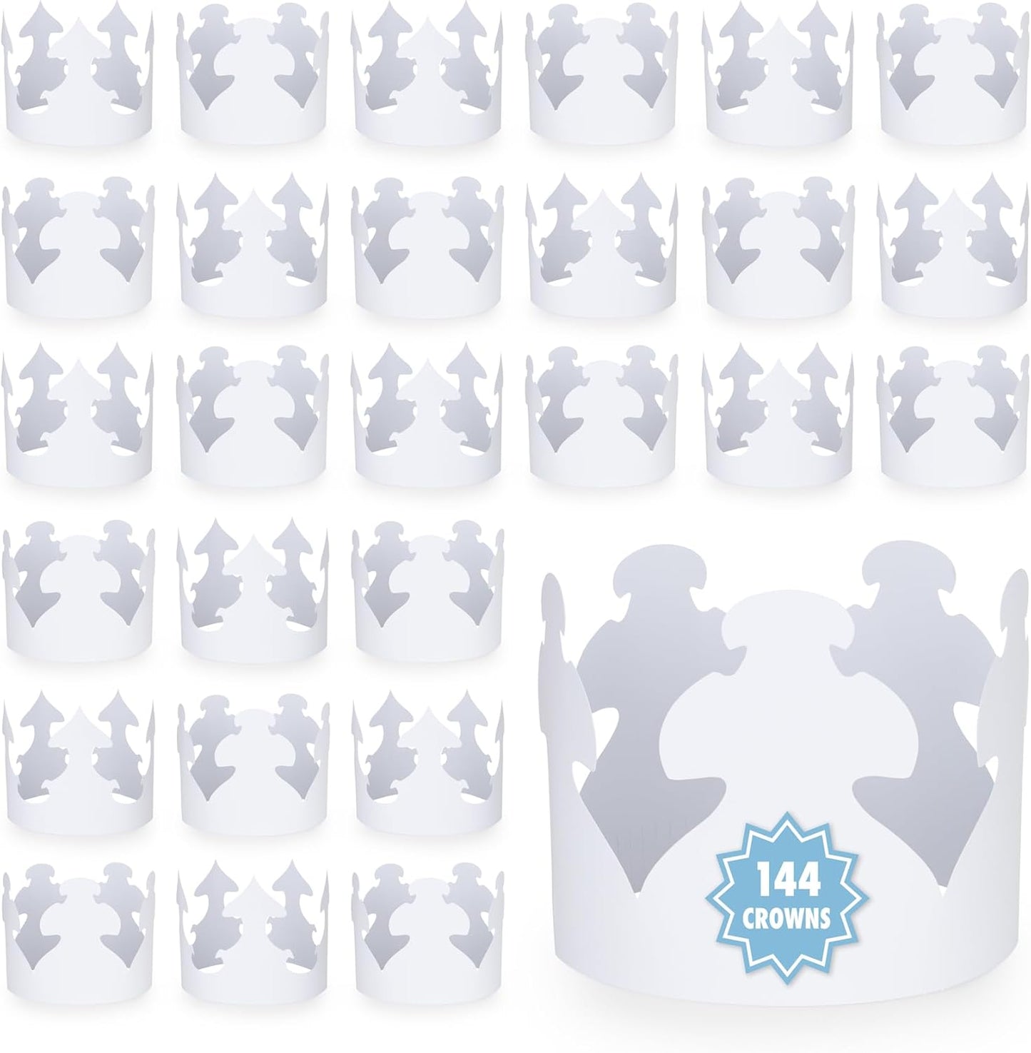 Hygloss Paper Crowns for Kids - Perfect for Celebrations and Crafts