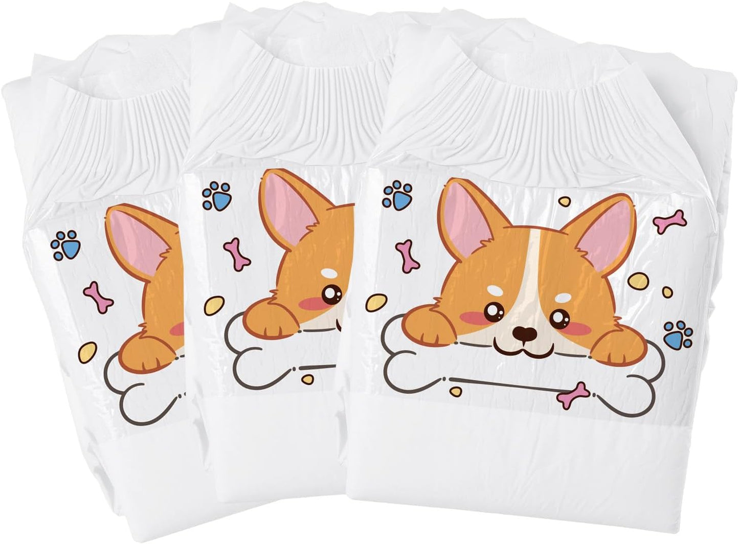 CutiePlusU Maximum Absorbency Adult Diaper Trio for Overnight Protection