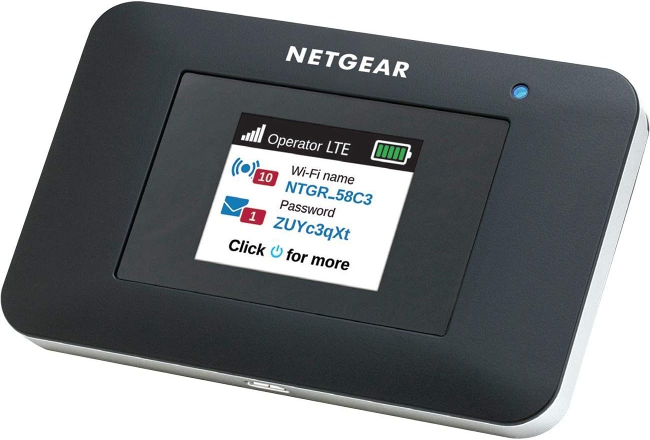 NETGEAR Mobile WiFi Hotspot AC797-100NAS: Fast 4G LTE Router