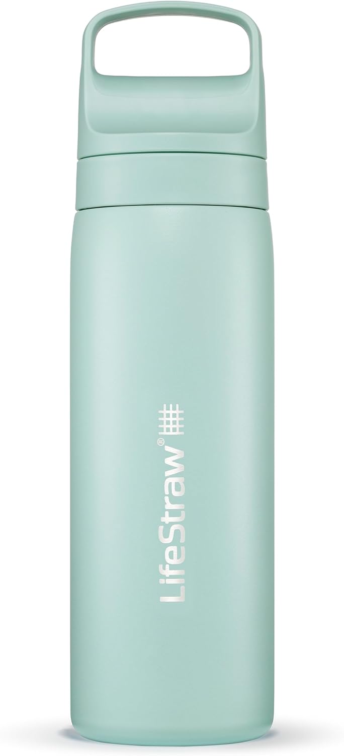 LifeStraw Go Series Insulated Stainless Steel Water Filter Bottle