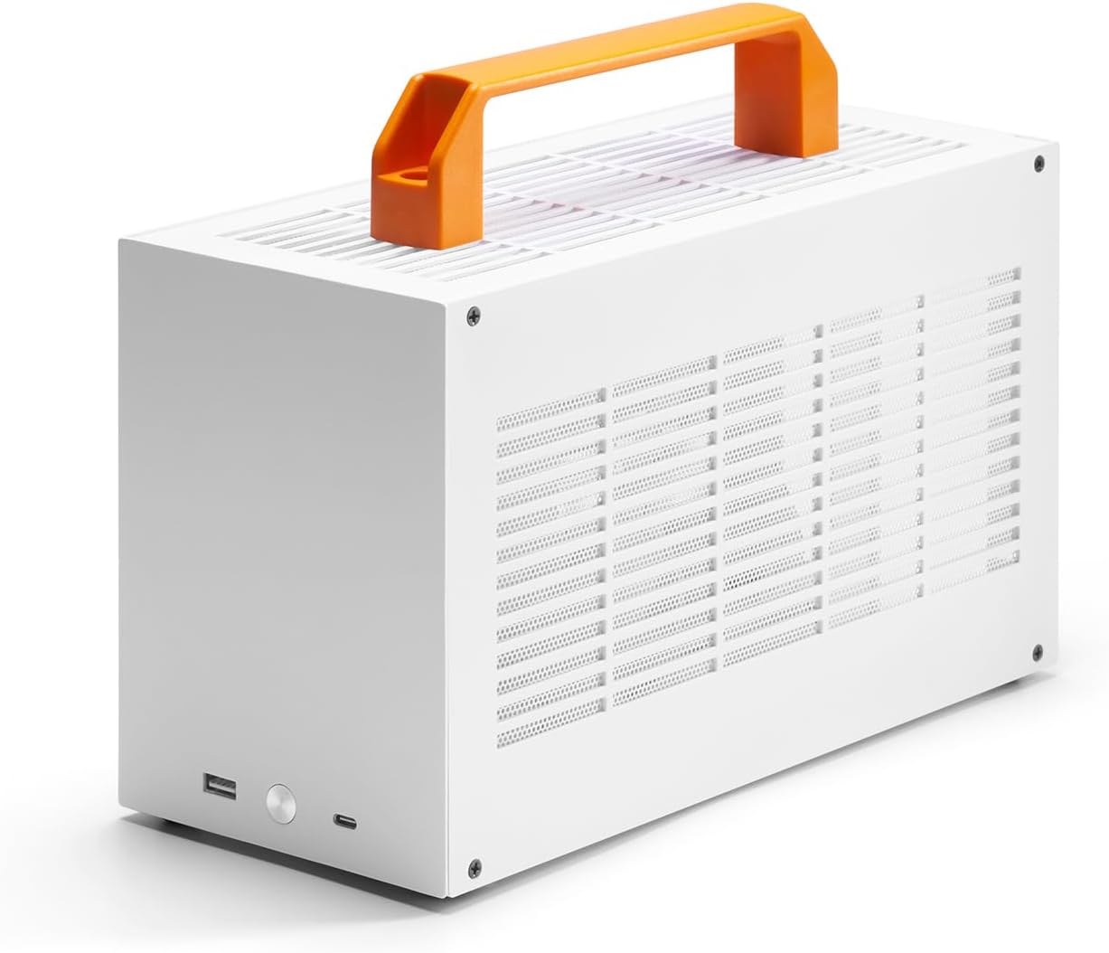 SGPC K49 Mini Case - Full-Size GPU Compatible, Compact & Stylish!