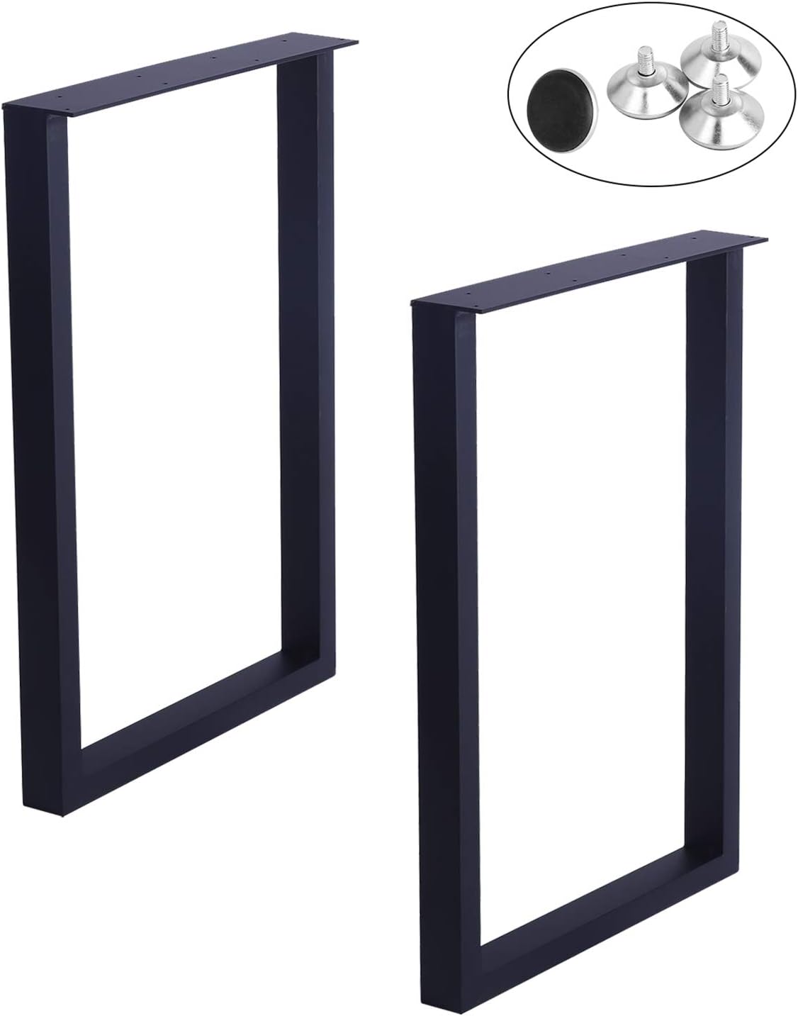 MBQQ Furniture Legs 28in Heavy Duty Rustic Industrial Style
