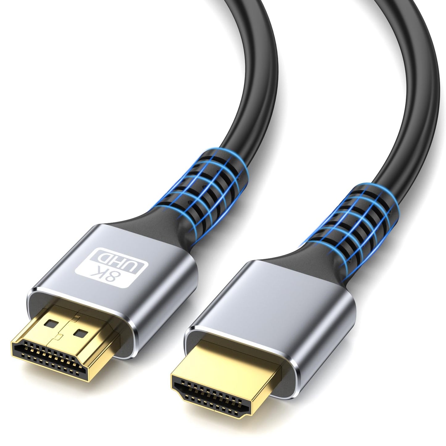 8K HDMI Cable - Ultra High Speed Gold Plated 48Gbps