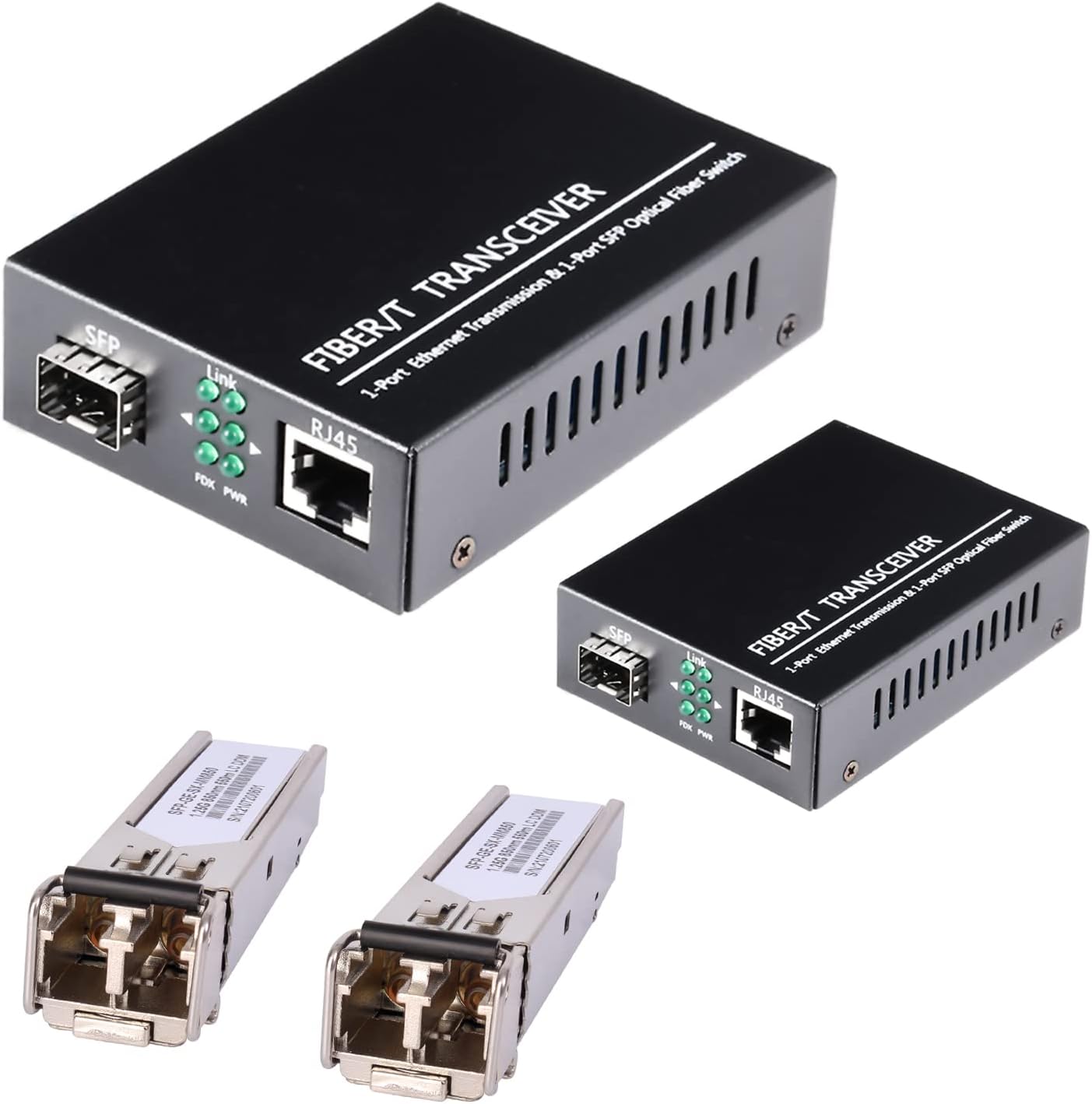 1.25G/s Bidi Gigabit Multi-Mode SFP Ethernet Media Converter