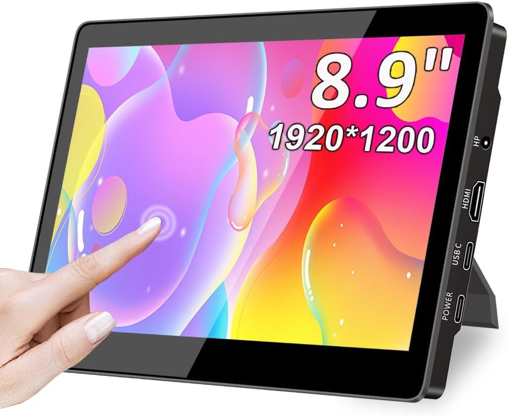 Magedok Touchscreen Portable Monitor | Crisp Display & Versatile Connections