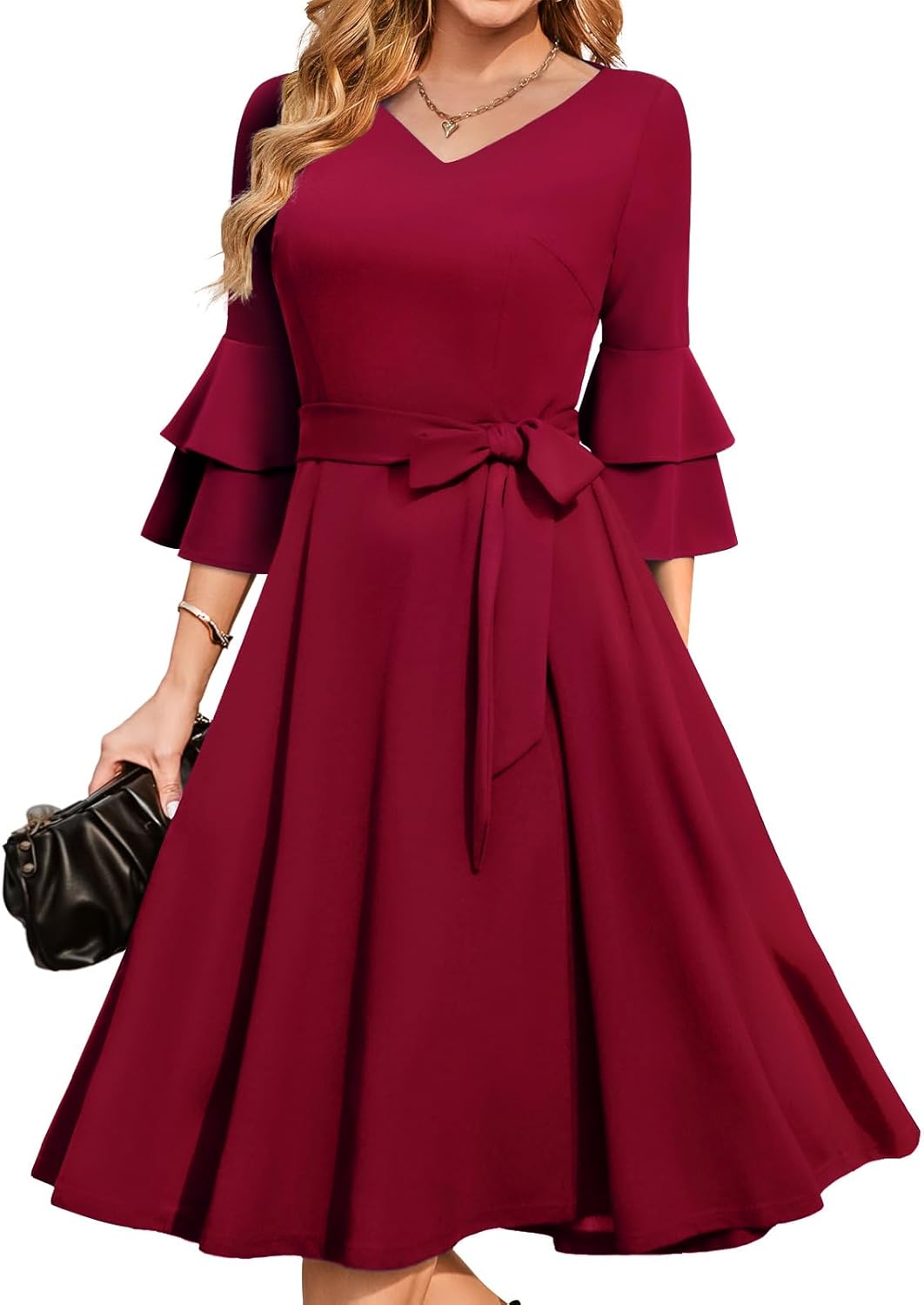DRESSTELLS Womens Cocktail Dress for Homecoming and Weddings