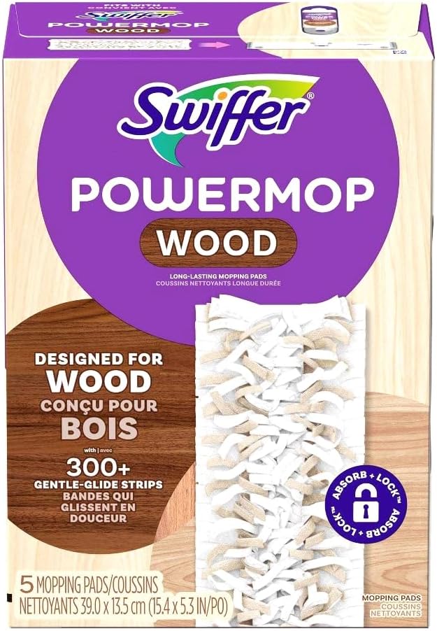 Swiffer White Mop Refill Pad - Proven Cleaning Power