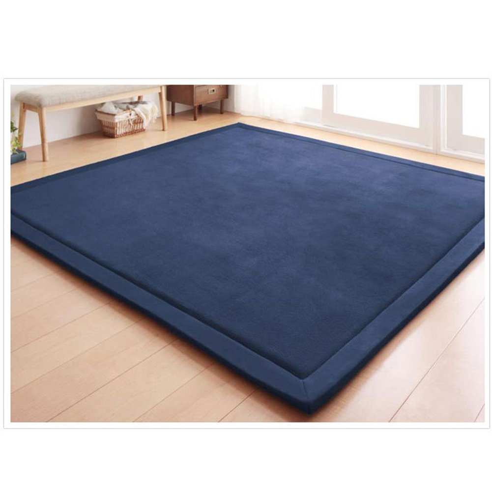Loartee Coral Velvet Nursery Rug | Play Mat for Kids