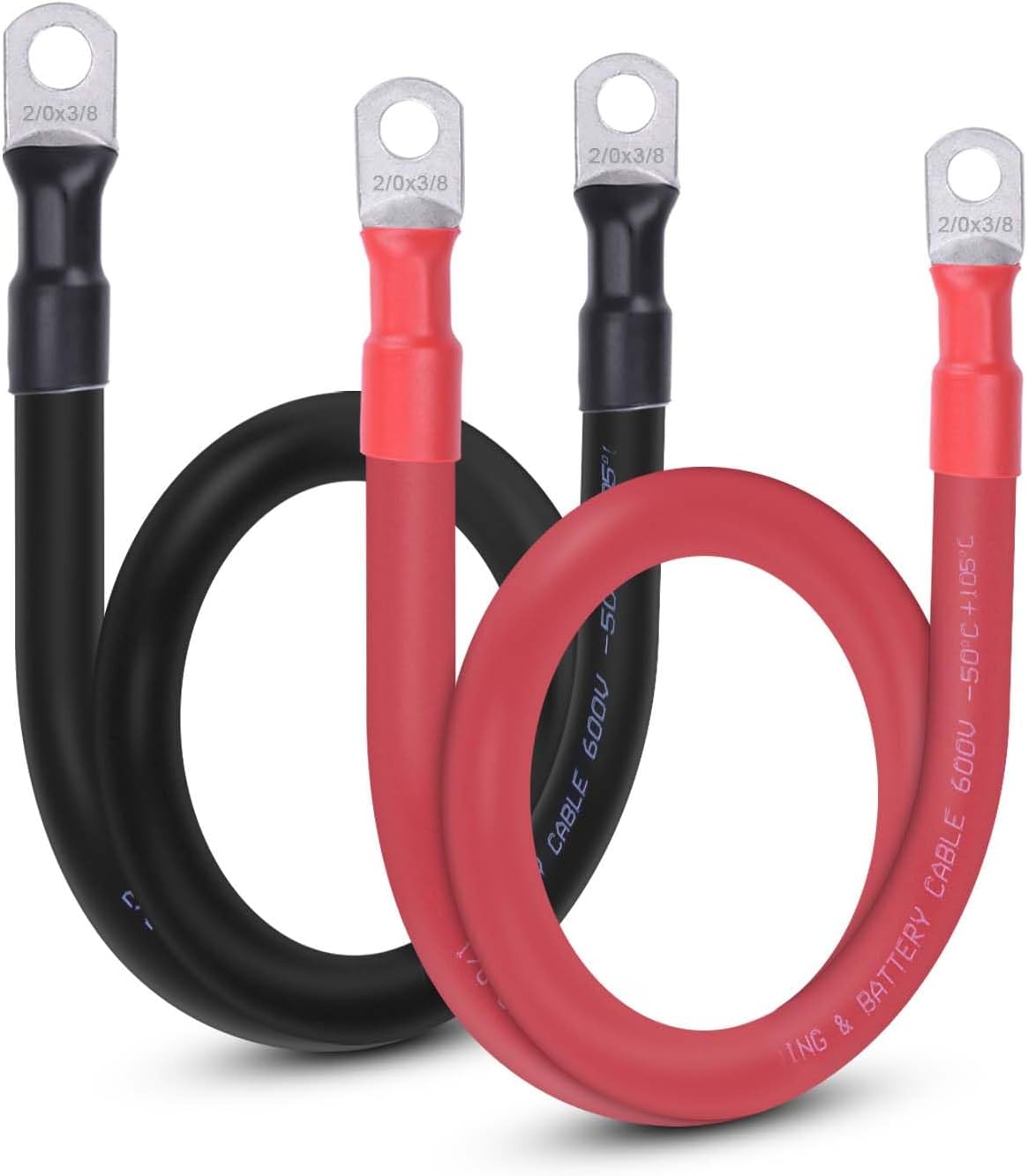 2/0 AWG Flexible Battery Cable for Automotive Solar RV Motorcycle
