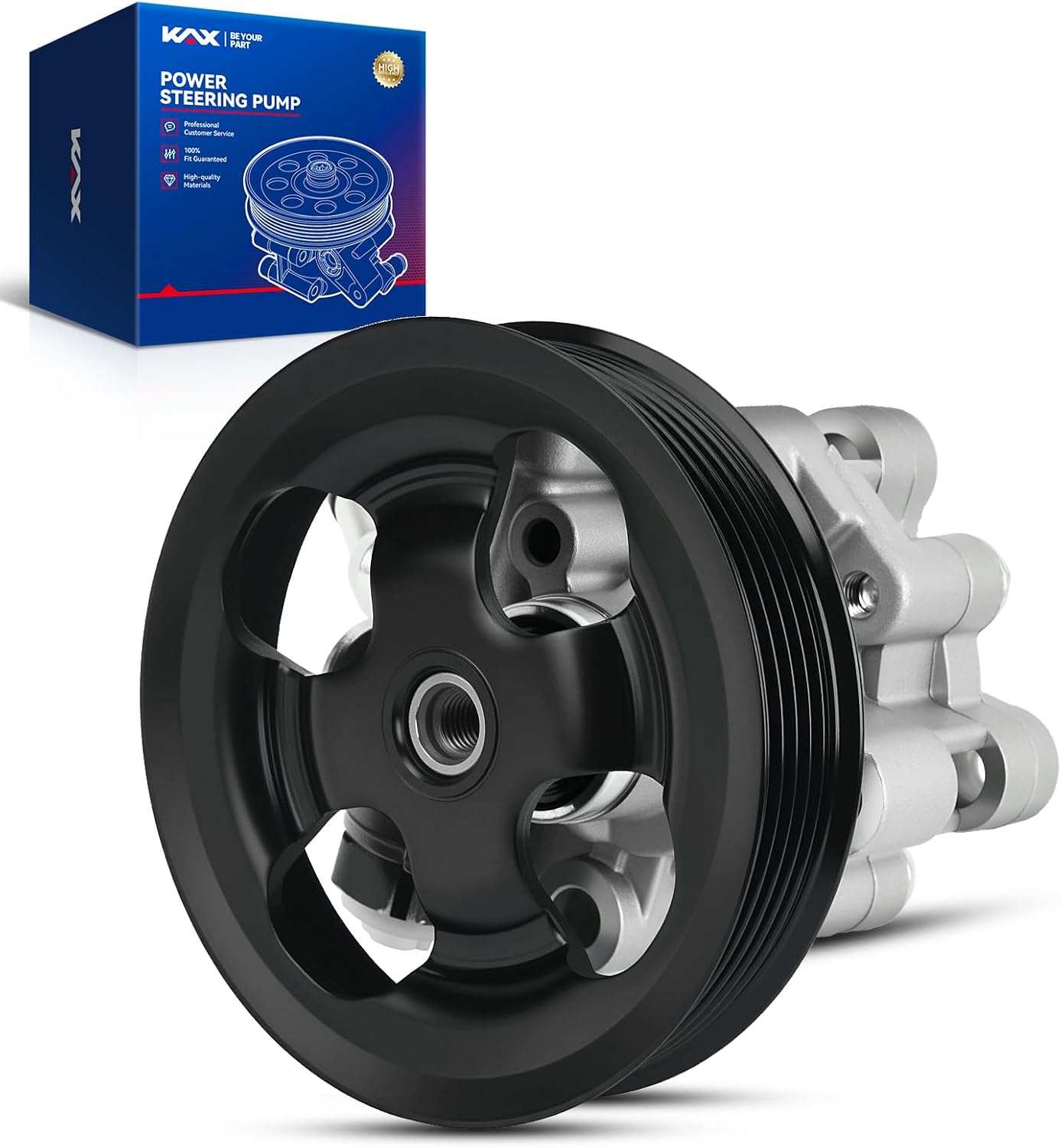 KAX Power Steering Pump for Lexus LS430 2001-2006, 4.3L Gas
