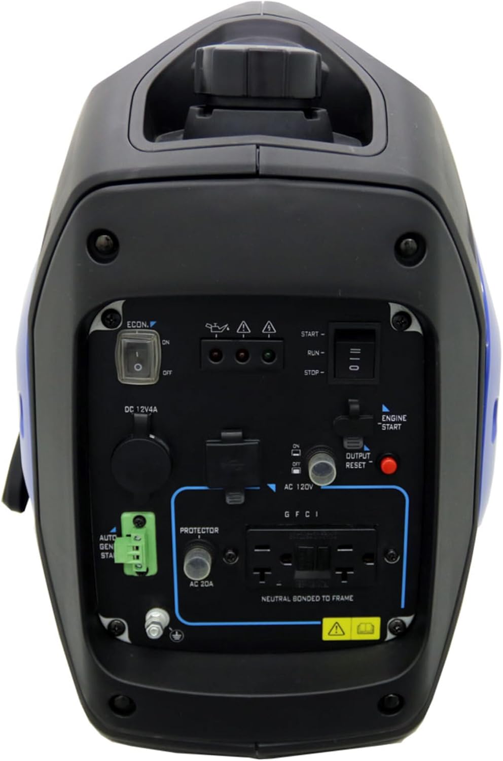 Portable Pure Sine Inverter Generator with Auto Start - Quiet & Powerful
