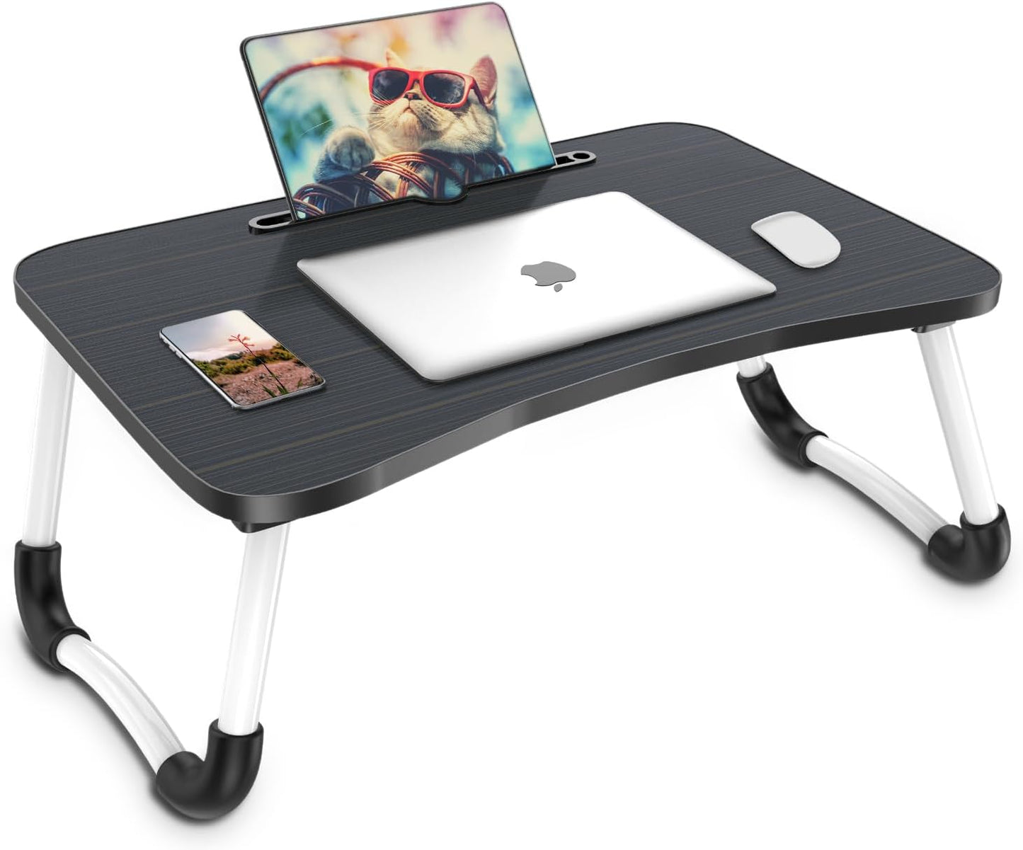 Portable Foldable Laptop Bed Desk for Comfortable Use Anywhere