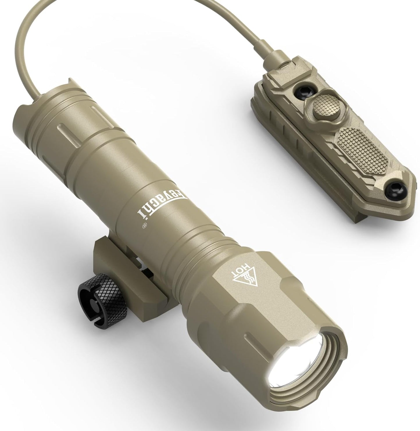 Feyachi WL25 Tactical AR Flashlight - 1200 Lumens Power