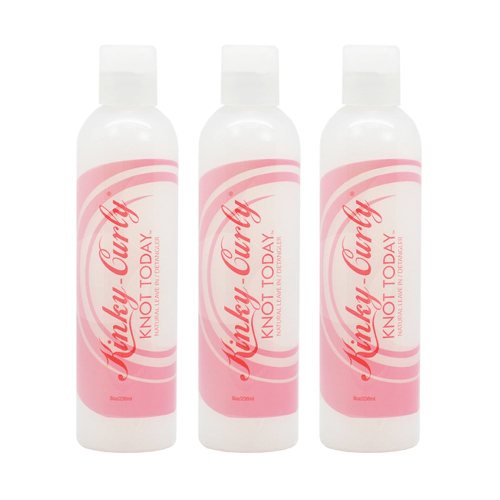 Kinky Curly Knot Today Leave-in Conditioner Pack of 3 for Smooth Hair